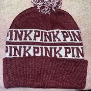 PINK Victoria secret beanie